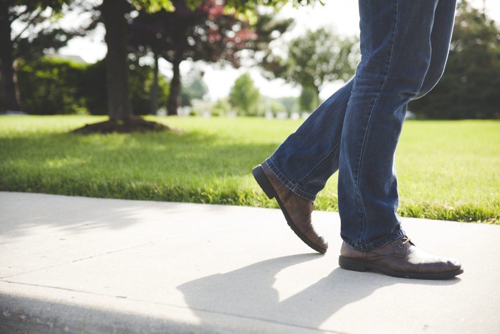 Traffic walking